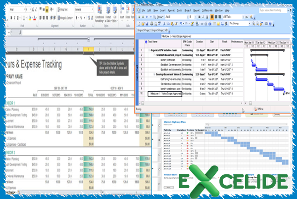 Project Outline Excel