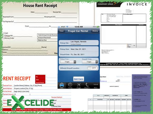 Rental Invoice Template