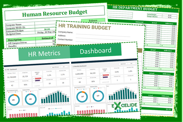 Human Resource Budget Template Featured