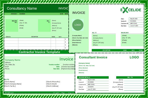 Consultant Invoice Template